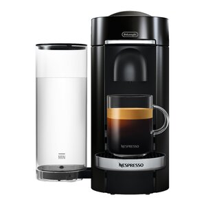 Nespresso Vertuo Plus Deluxe Coffee and Espresso Single-Serve Machine with Aeroccino Milk Frother
