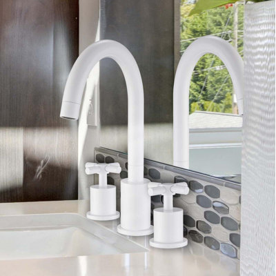 Ancona Prima 3 Widespread Bathroom Faucet