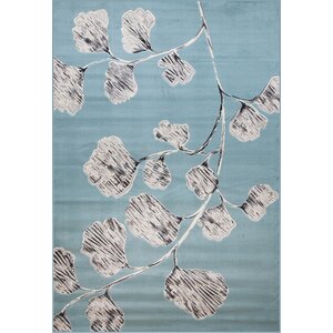 Burren Blue/Ivory Area Rug