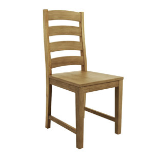Solid Oak Dining Chairs Wayfair Co Uk Aimee Solid Oak Dining Chair