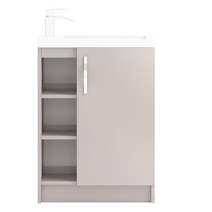 Ultra 60 cm Wandbefestigter Waschtisch Apollo mi..