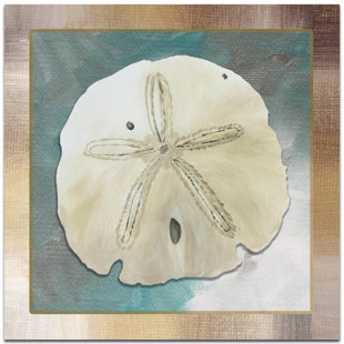 Megan Duncanson Metal Wall Art Wayfair Silver Lining Sand Dollar By Megan Duncanson Framed Satin Matte Graphic Art On Metal Plaque