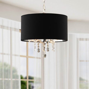 3-Light Drum Chandelier