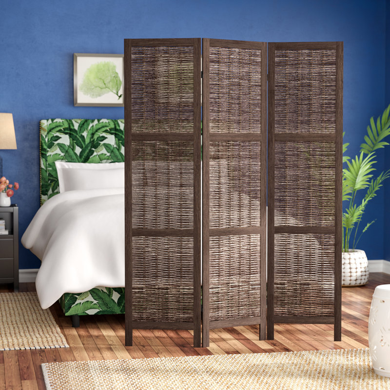 Beachcrest Home Dominique 3 Panel Room Divider Reviews Wayfair Dominique 3 Panel Room Divider