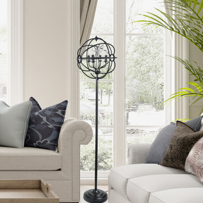 LNCHome Orb 60" Candelabra Floor Lamp & Reviews Wayfair