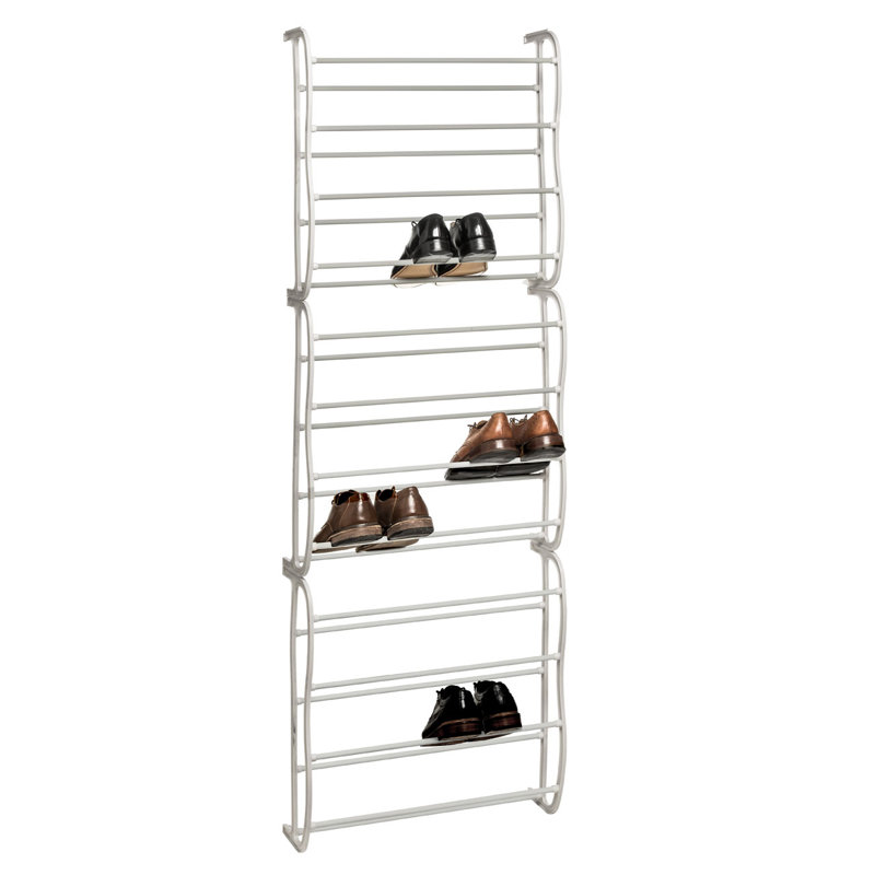 Wayfair Basics Over Door Shoe Rack Reviews Co Uk Over Door Shoe Rack