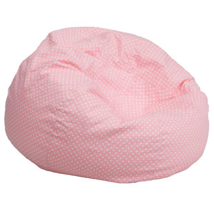 White Furry Bean Bag Wayfair Quickview