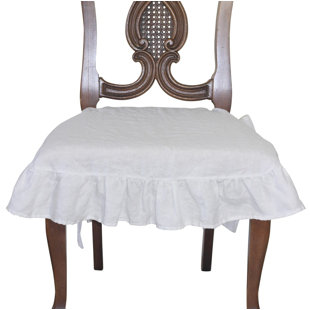 Slip Cover Dining Chair White Wayfair Quickview