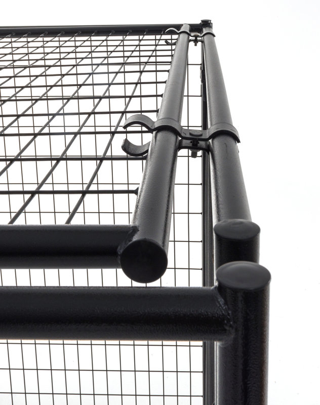 Jewett Cameron European Style Predator Top Wide Yard Kennel & Reviews Wayfair