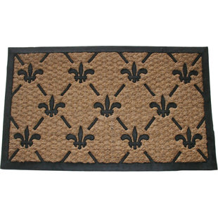 Fleur De Lis Mat Wayfair Fleur De Lis Doormat