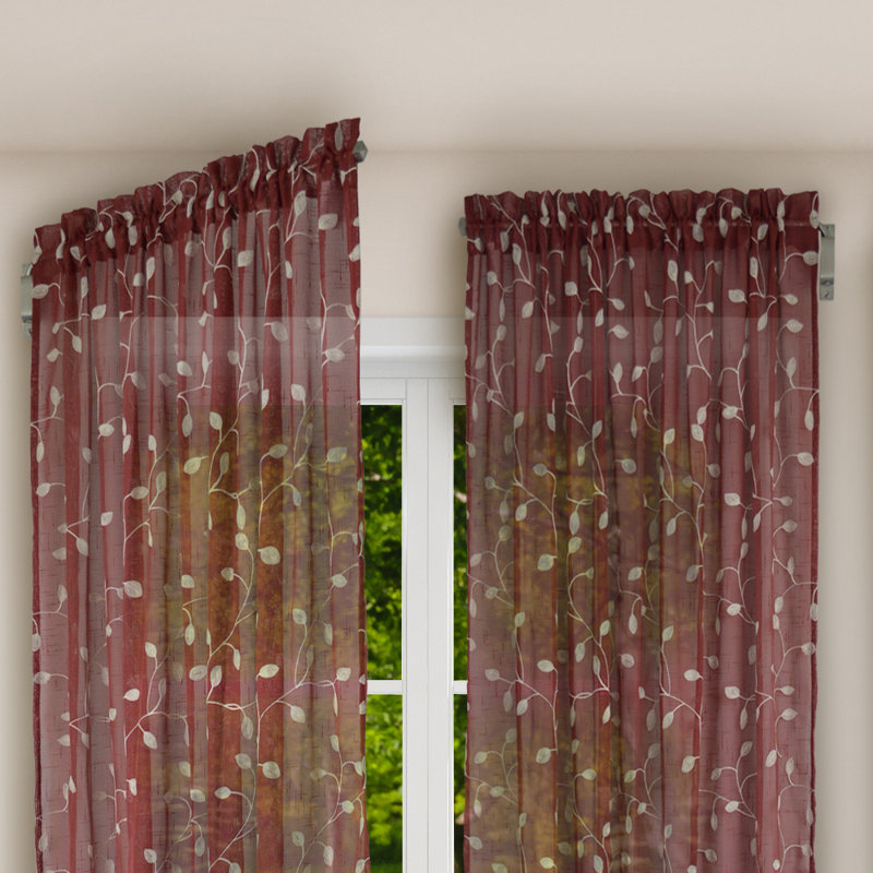 Achim Importing Co Innovative Brent Swing Arm Curtain