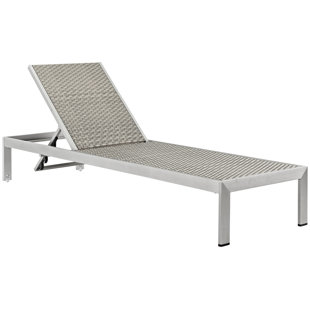 Modern Contemporary Outdoor Double Chaise Lounge Allmodern Coline Outdoor Patio Chaise Lounge