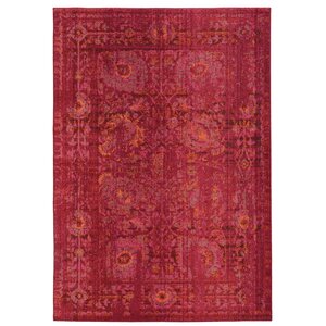 Expressions Oriental Pink Area Rug