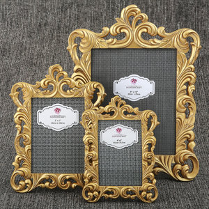 Venice 3 Piece Baroque Openwork Picture Frame Set