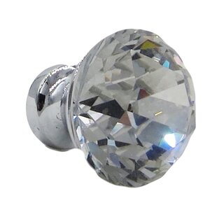 Diamond Shaped Drawer Crystal Knob