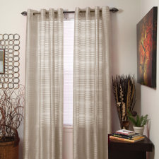 modern striped curtains + drapes | allmodern modern striped curtains + drapes | allmodern