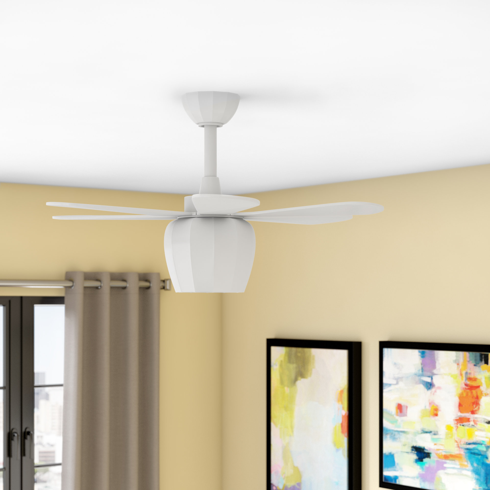 Wrought Studio 36 Hickman 6 Blade Ceiling Fan With Remote Reviews Wrought Studio 36 Hickman 6 Blade Ceiling Fan With Remote Reviews Wayfair