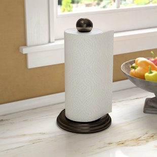 Paper Towel Napkin Holders You Ll Love Wayfair Paper Towel Holder In Bronze