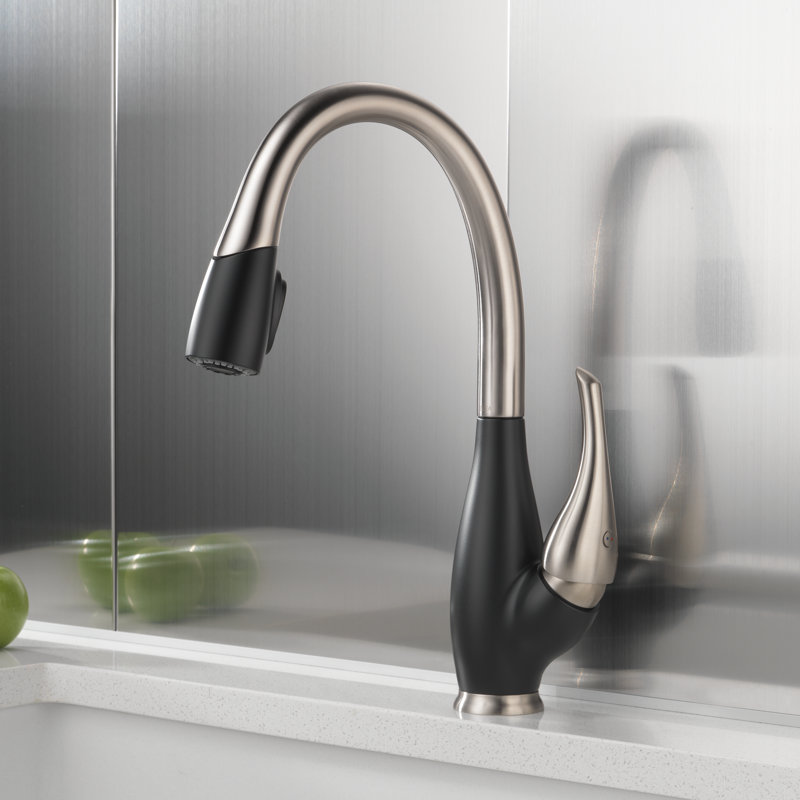 Delta Fuse Hot & Cold Water Dispenser with Spray and MagnaTite