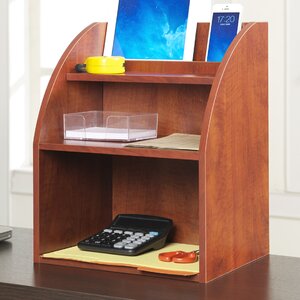 Burke Desktop Organizer with Shelf