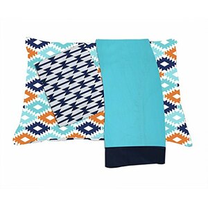 Liam Aztec 3 Piece Toddler Bedding Set