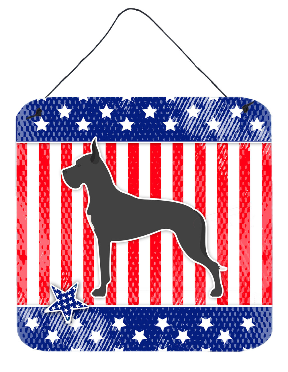 The Holiday Aisle Patriotic Great Dane Wall Décor Wayfair