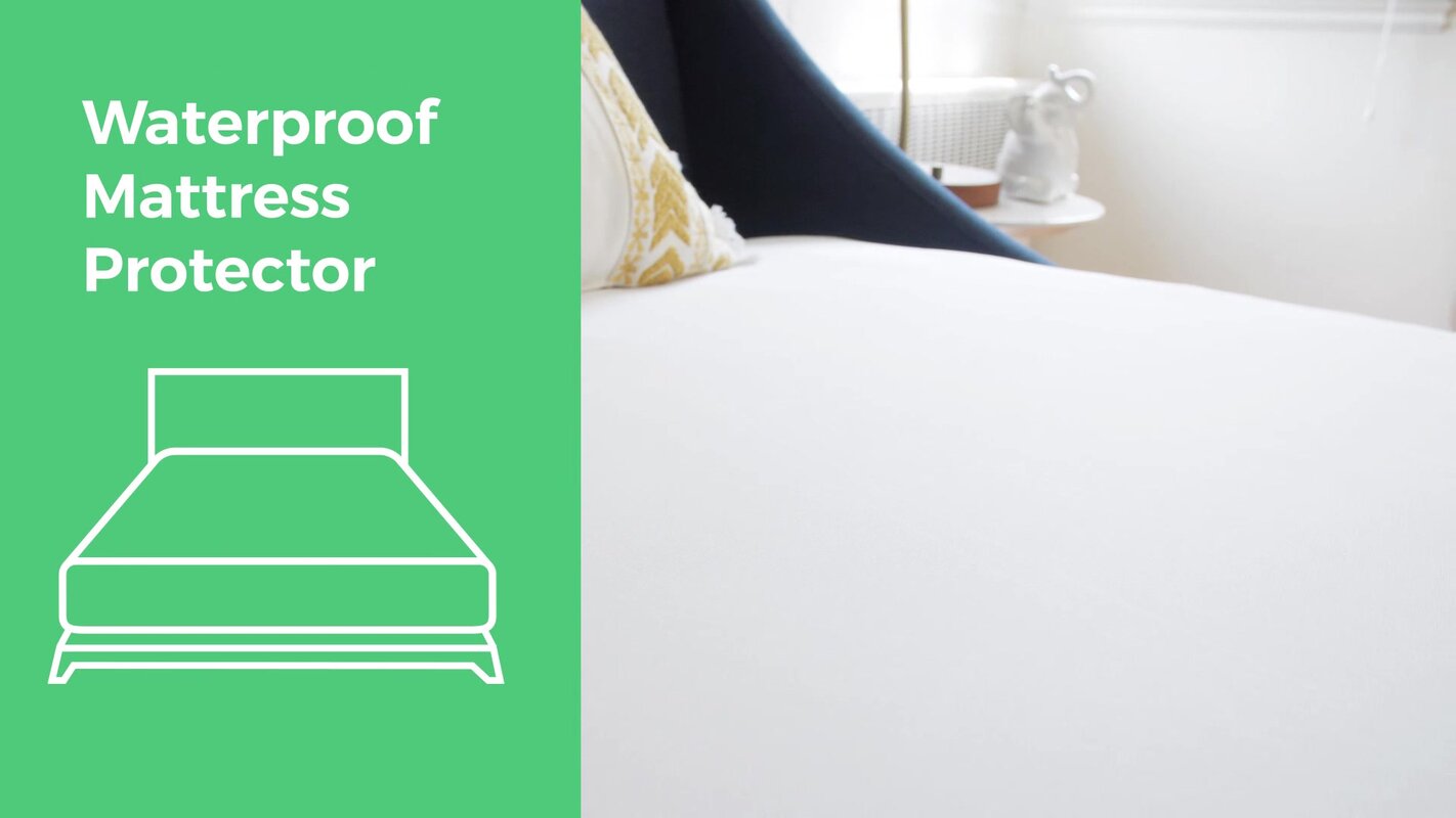 smooth hypoallergenic waterproof mattress protector
