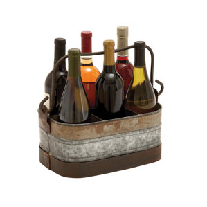 6 Bottle Tabletop Wine Bottle Rack by Cole & Grey