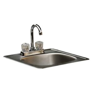 Stainless Steel Sink with Faucet