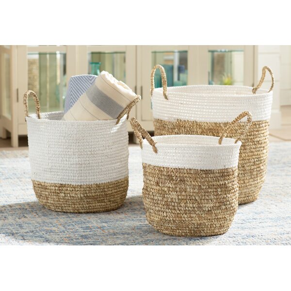 Highland Dunes Woven Baskets & Reviews 