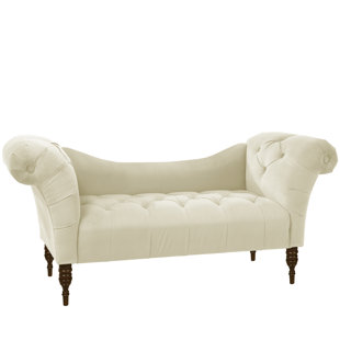 White Chaise Lounge Chairs You Ll Love Wayfair Quickview