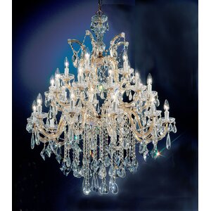 Rialto 25-Light Crystal Chandelier