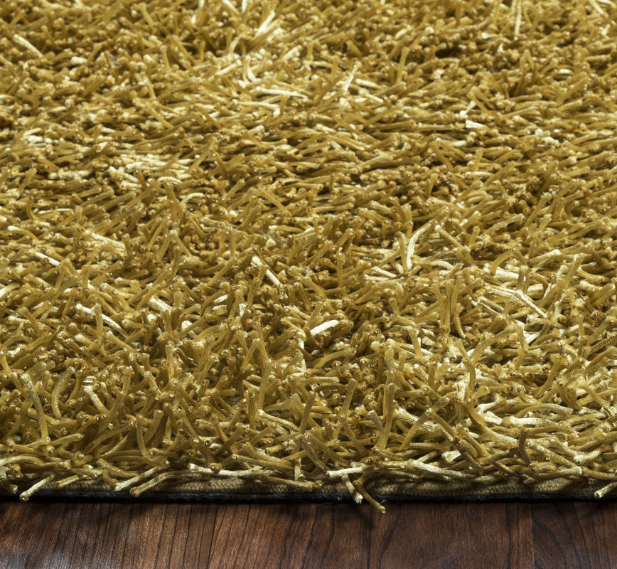 The Conestoga Trading Co. HandTufted Gold/Yellow Area Rug & Reviews