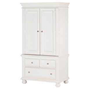 Armoire With Hanging Rod Wayfair Quickview