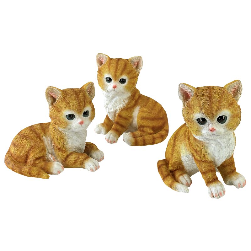 tabby cat statues