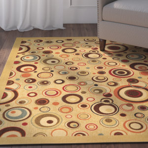 Galesburg Beige Dazzle Indoor/Outdoor Area Rug