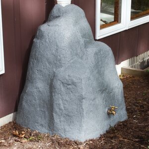 Rain Wizard 42 Gallon Rock Rain Barrel