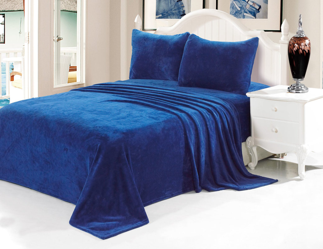 De Moocci Velvet Soft Full Sheet Set & Reviews Wayfair