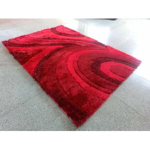 Dwaine Red Area Rug