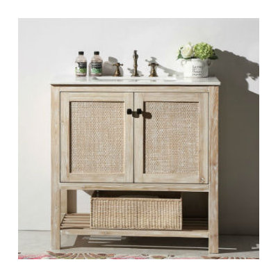 Furniture Clics 71 Reclaimed Pine Double Vanity Set Reviews Gavarnie 36 Bathroom Vanity Set