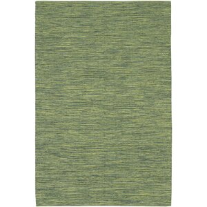 Elbeni Contemporary Green Area Rug