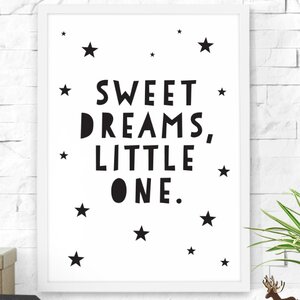 Sweet Dreams Little One Framed Art