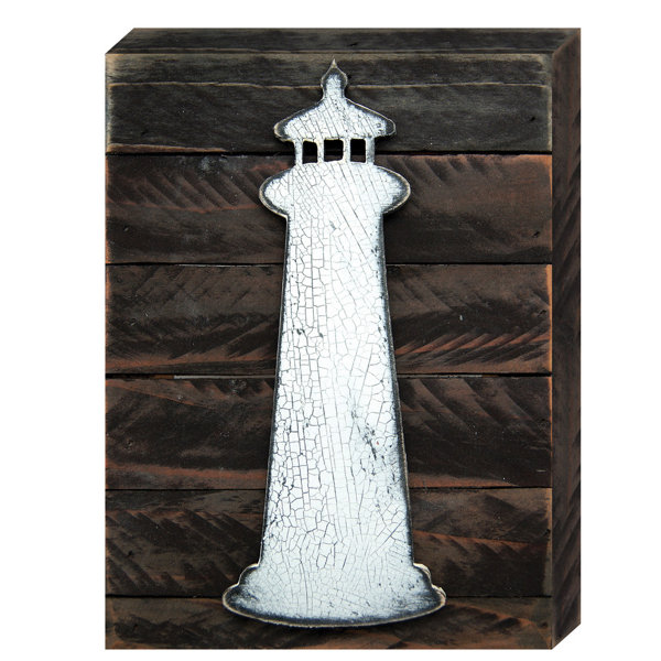 Designocracy Lighthouse Vintage Nautical Wall Décor Wayfair
