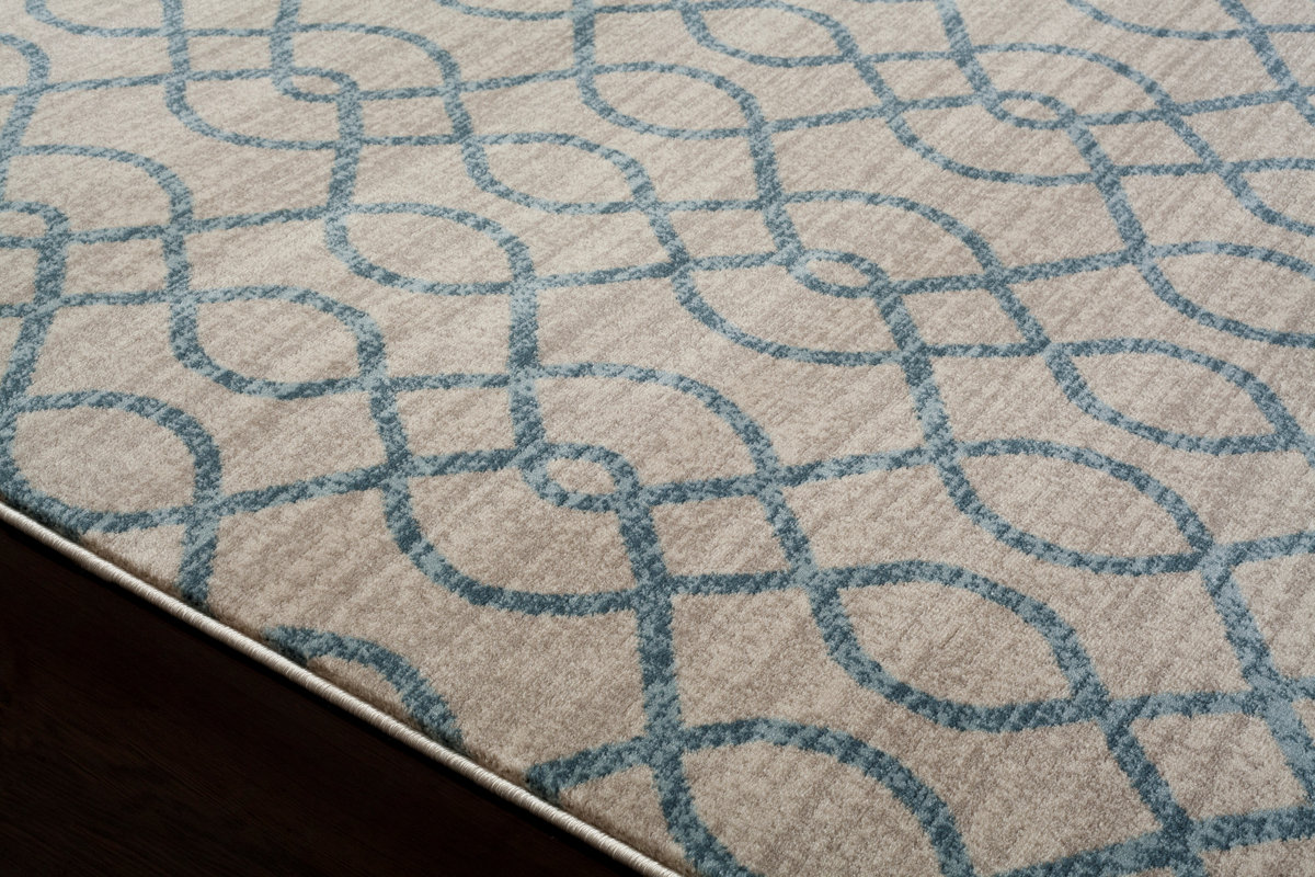 World Rug Gallery Elite Soft Blue Area Rug & Reviews Wayfair