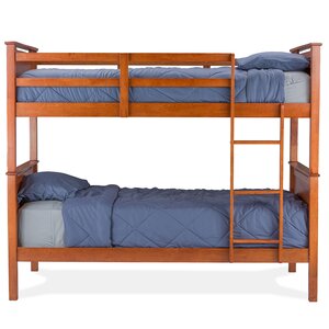 Baxton Studio Wexford Twin over Twin Bunk Bed