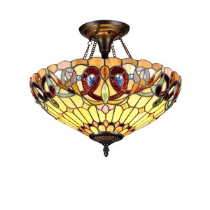 Laurie 2-Light Semi Flush Mount