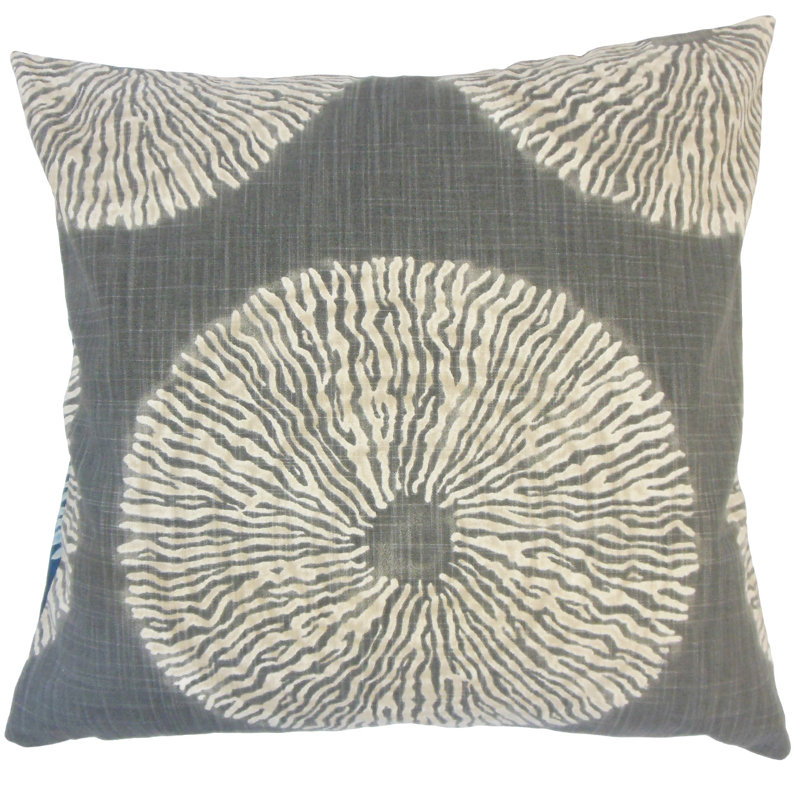 Latitude Run Hedgepeth Ikat Floor Pillow Wayfair.ca