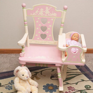 Rock A Buddies Royal Prince Kids Rocking Chair by Levels of Discovery