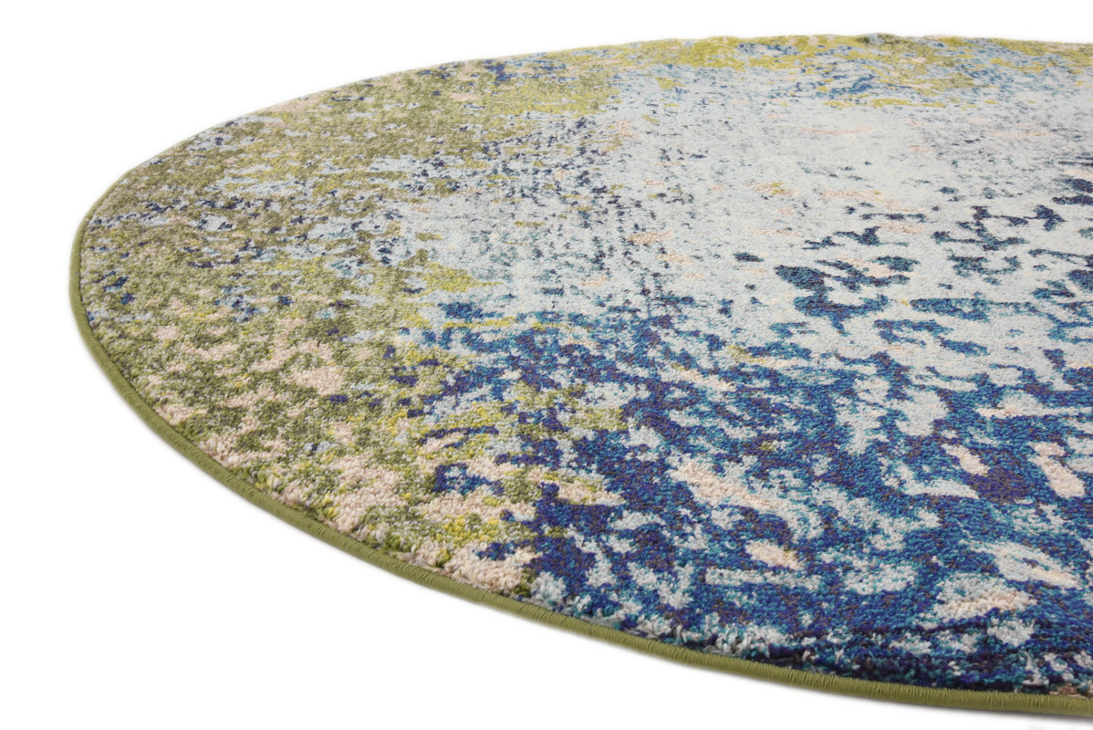 Hayes Blue/Green Area Rug & Reviews AllModern