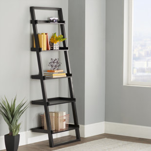 Leaning Bookcases Ladder Shelves You Ll Love Wayfair Averett Ladder Bookcase